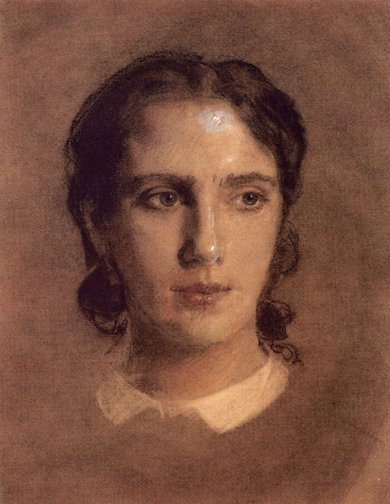 Ivan Nikolayevich Kramskoy. Portrait Of Sofia Nikolaevna Kramskoy