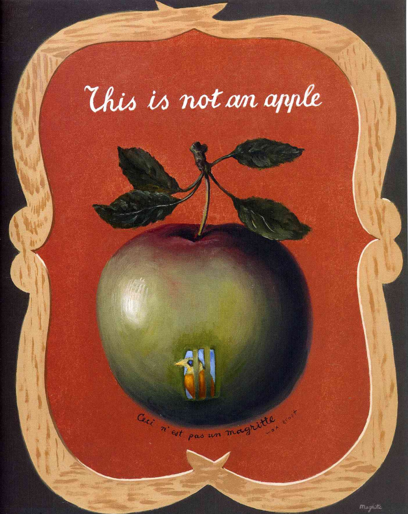 Rene Magritte. Force of habit