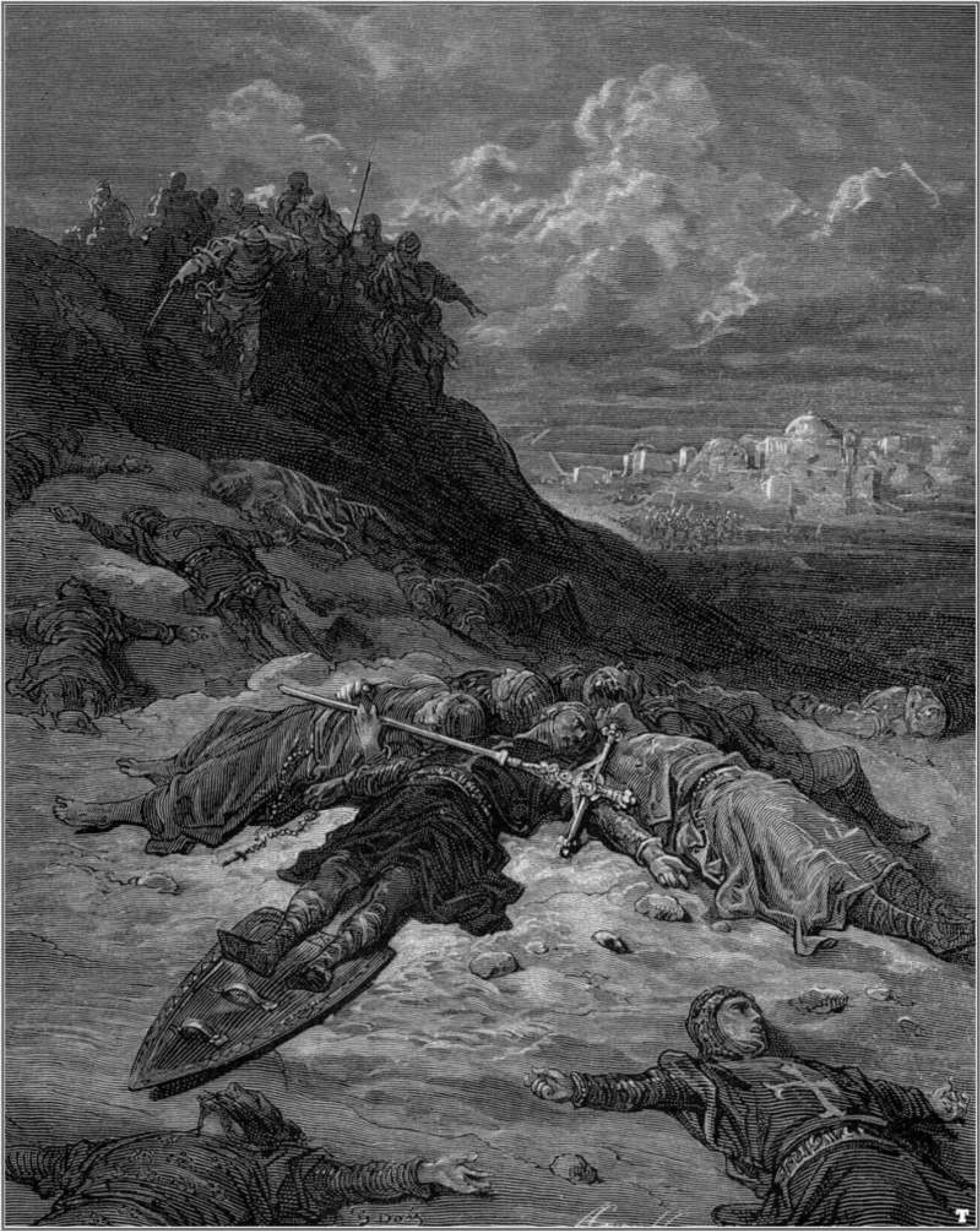 Death of frederick, 1878 by Paul Gustave Dore: History, Analysis