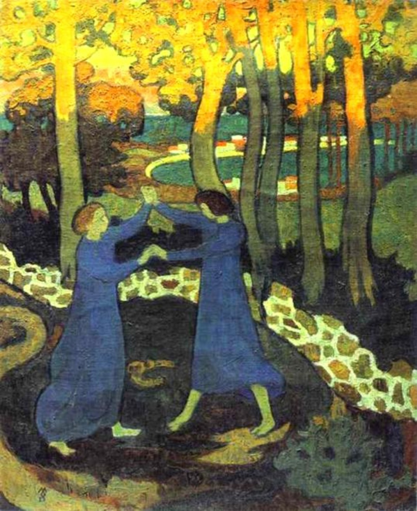 Maurice Denis. Jacob wrestling with the Angel