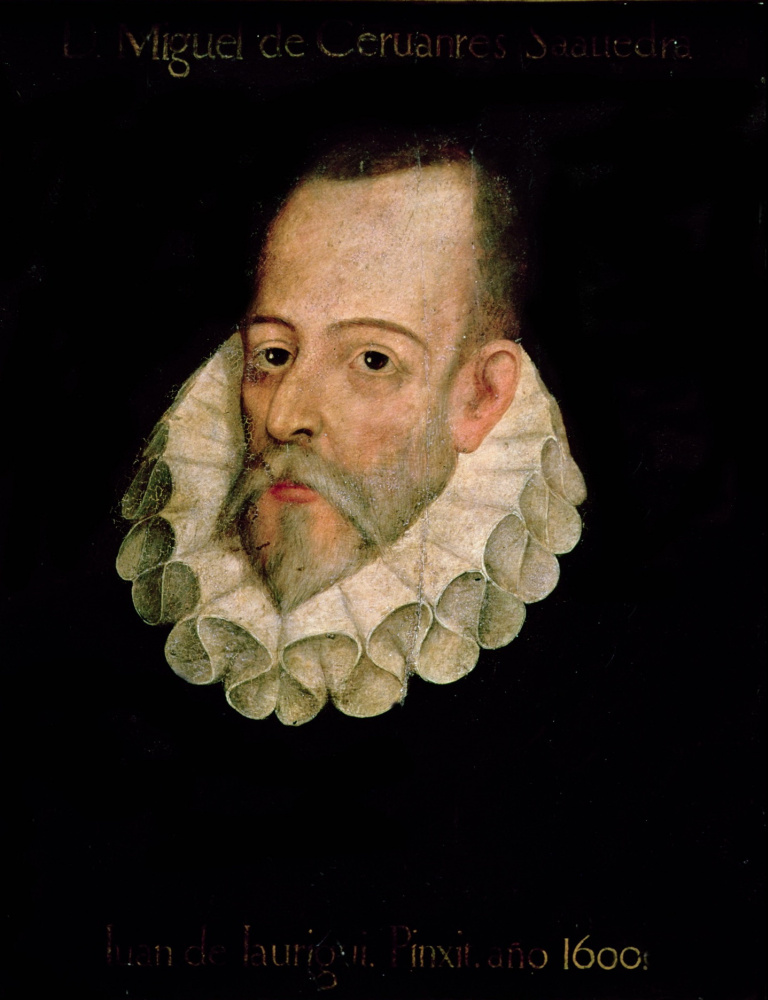 Juan De Hauregi and Aguilar. Portrait of Miguel de Cervantes