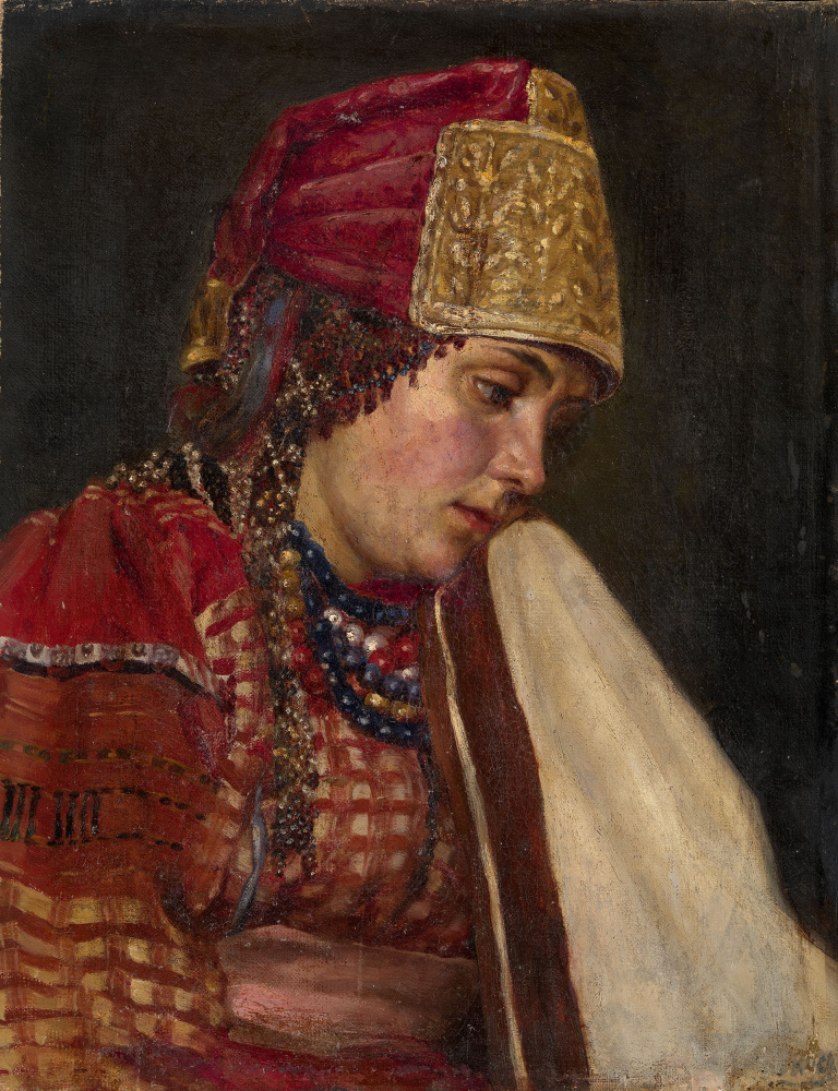 Vasily Surikov. Portrait of a boyar