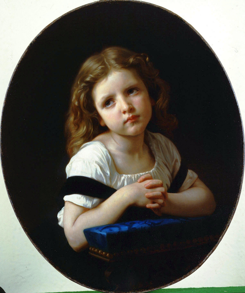 William-Adolphe Bouguereau. Prayer