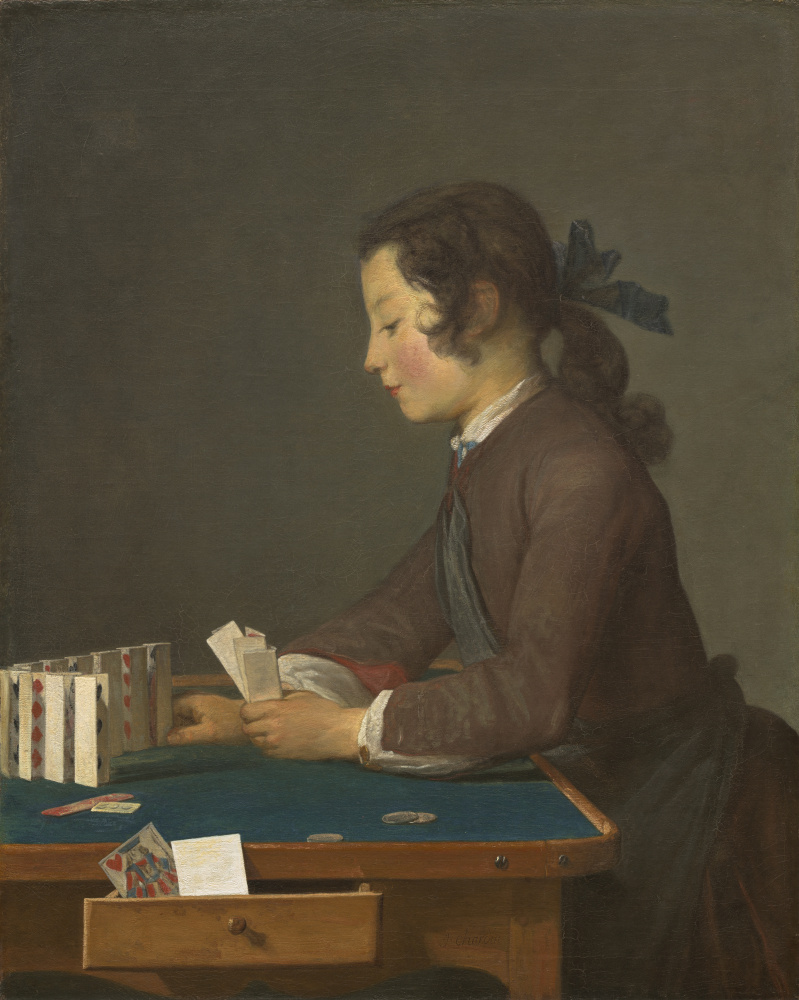 Jean Baptiste Simeon Chardin. House of cards