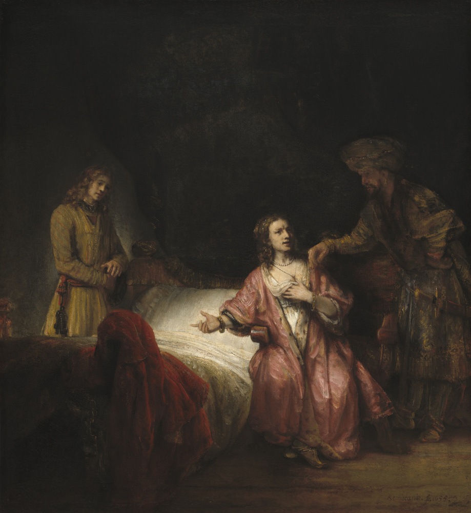 Rembrandt Harmenszoon van Rijn. Joseph, accusant la femme de Potiphar
