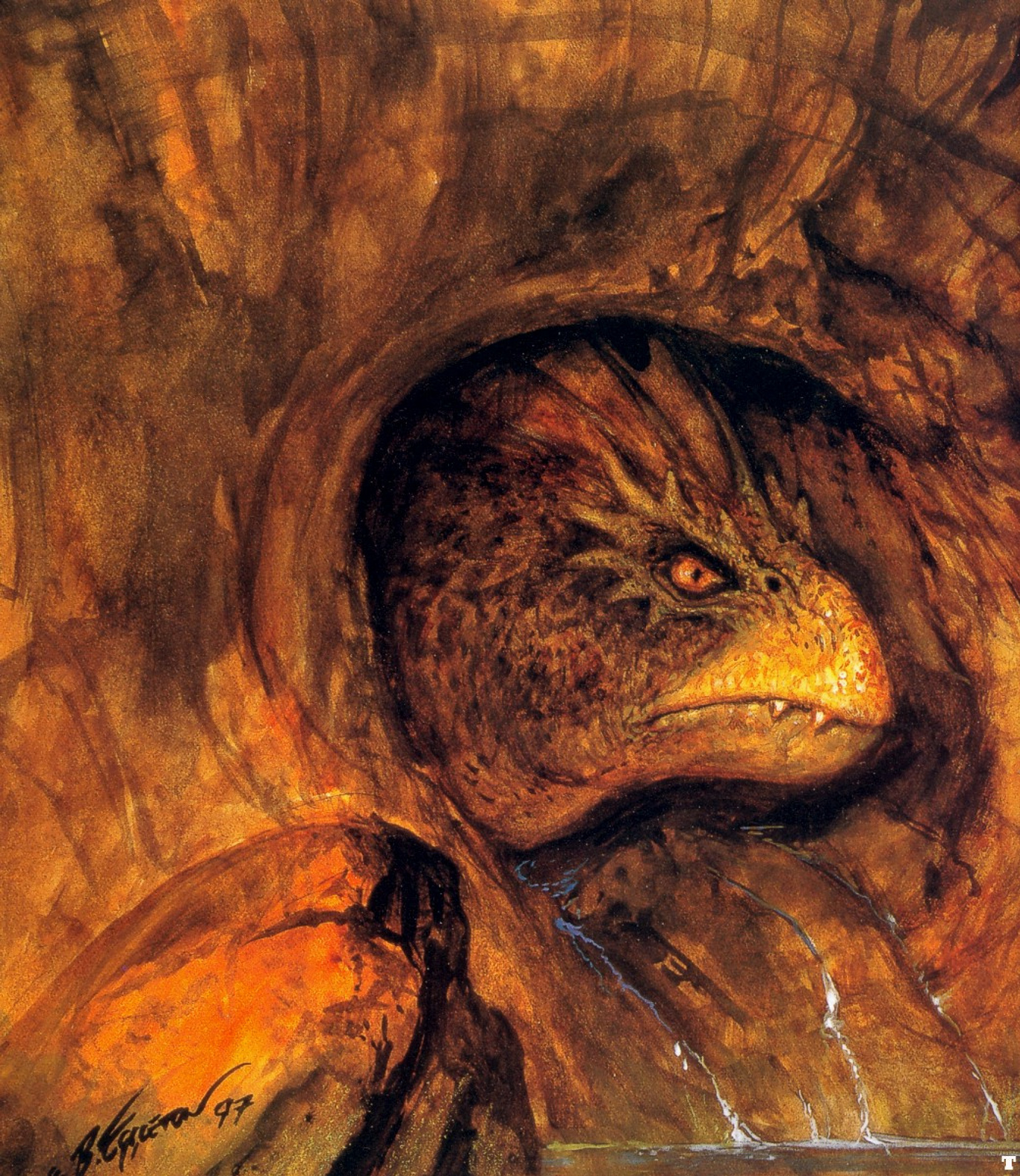 Norwegian sea monster by Bob Eggleton: History, Analysis & Facts | Arthive