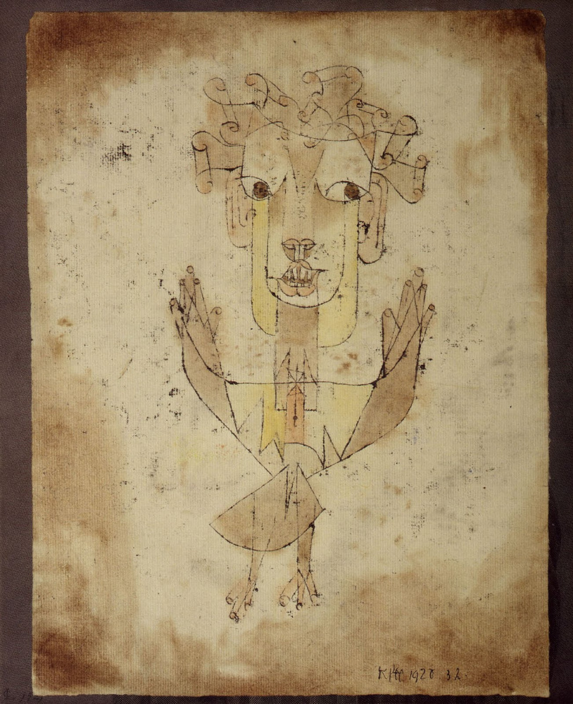 Paul Klee. New Angel (Angelus Novus)