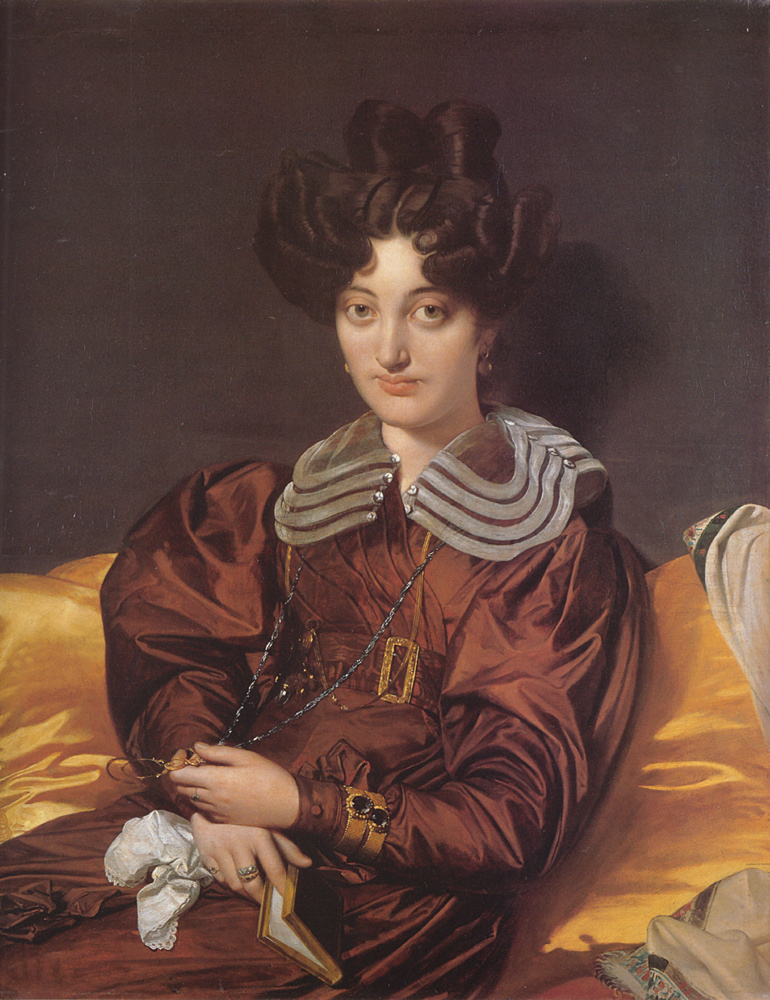 Jean Auguste Dominique Ingres. Frau Marie Marcott