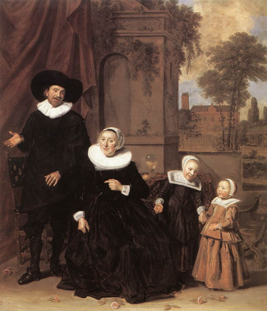 Frans Hals. Portrait of a Dutch family