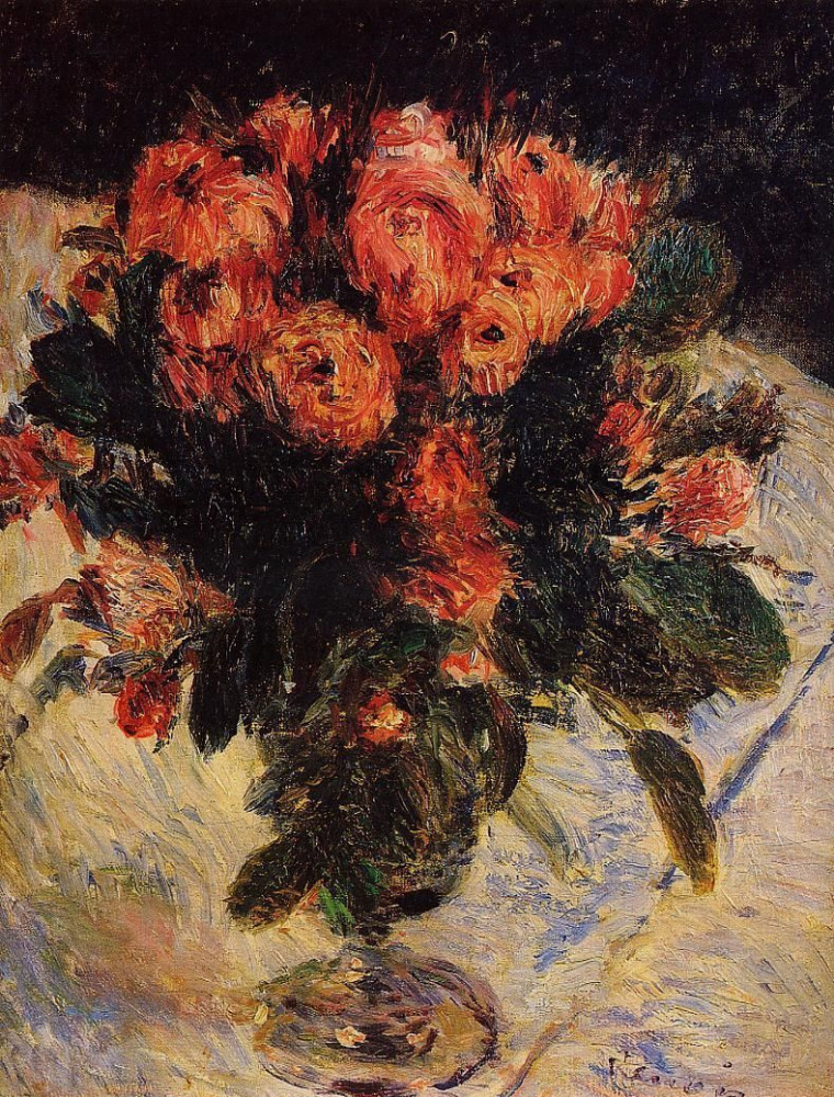 Pierre-Auguste Renoir. Roses