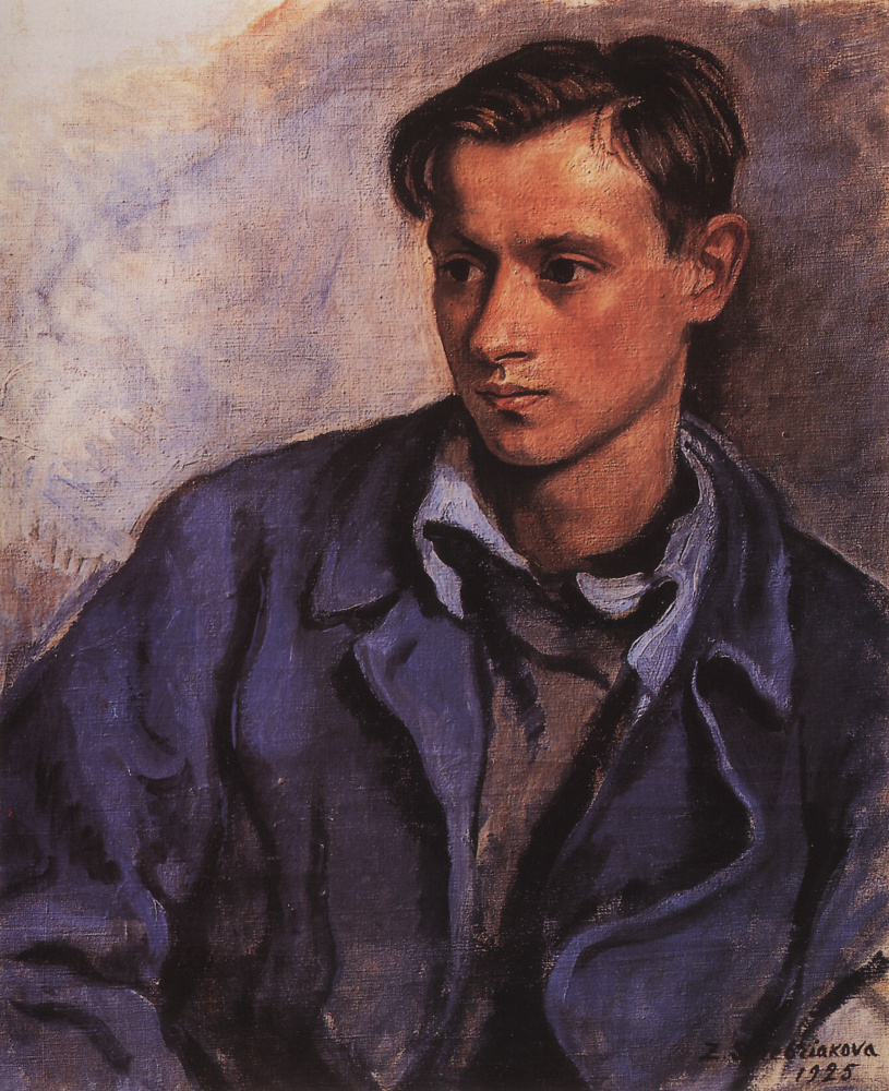 Zinaida Serebriakova. Portrait of his son Alexander