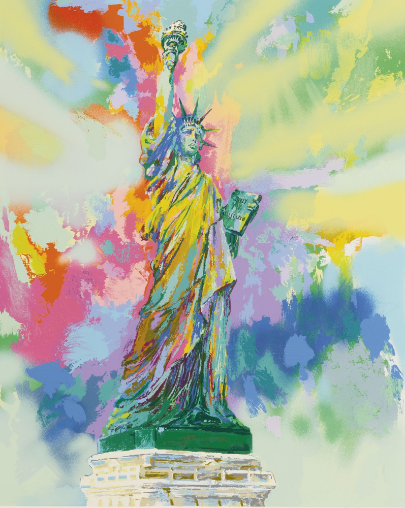 LeRoy Neiman. Lady Liberty