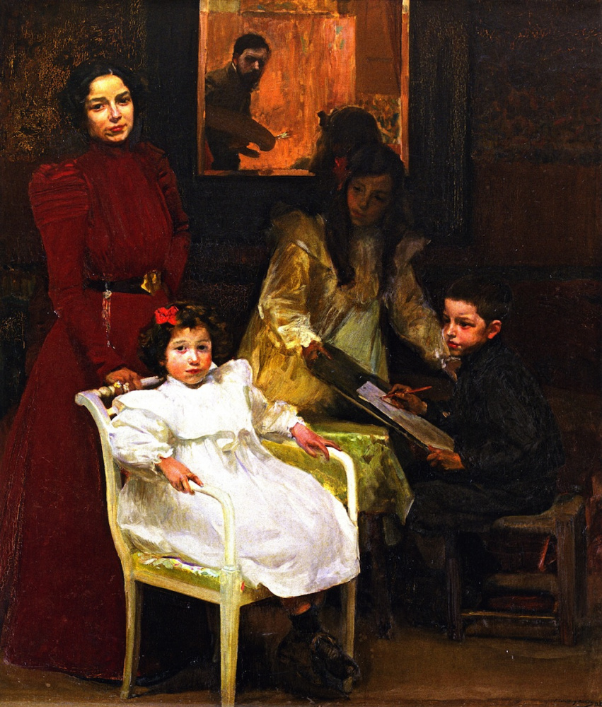 Joaquin Sorolla（Soroya）. My family