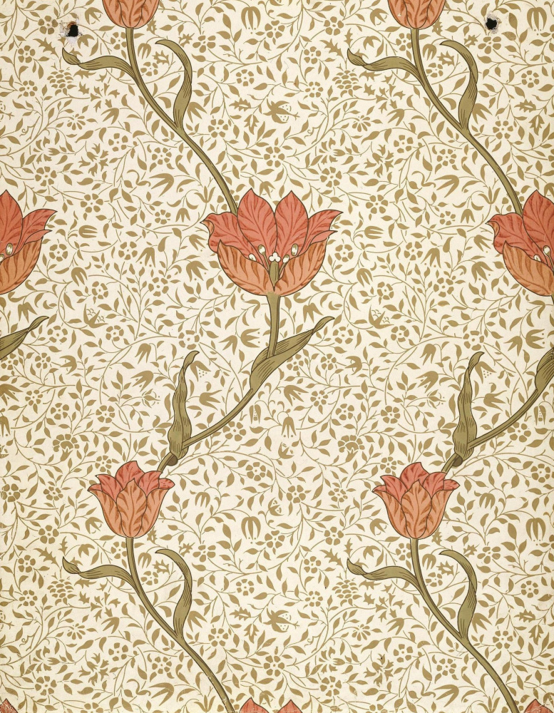 William Morris. Garden of Tulips