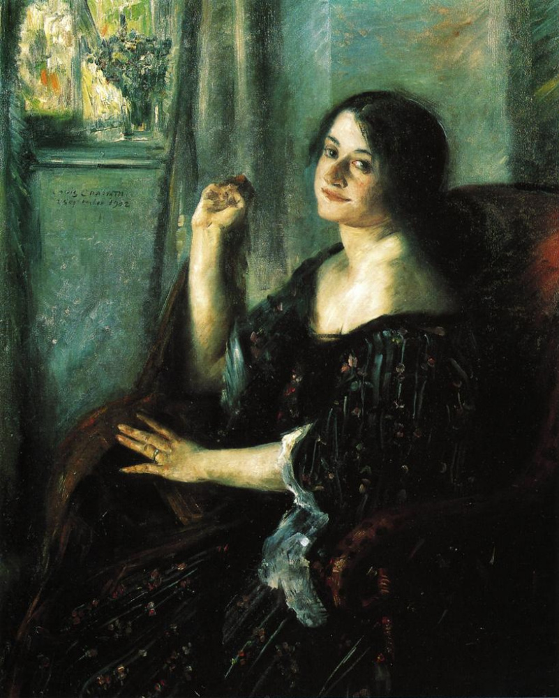 Lovis Corinth. Portrait Of Charlotte Berend
