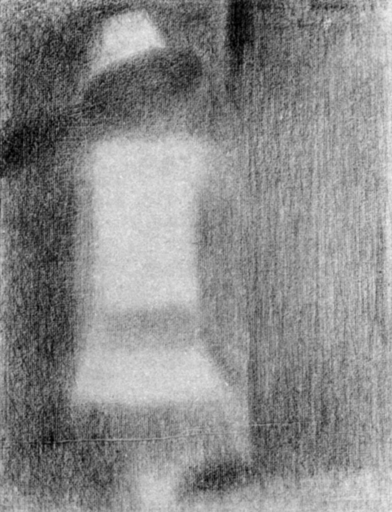 Georges Seurat. Baby in white