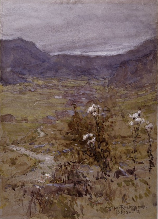 Arthur Rackham Landscape, 1901, 25×36 cm: Descripción de la obra | Arthive