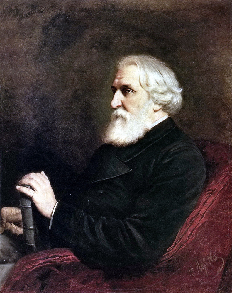 Vasily Grigorievich Perov. A portrait of the writer Ivan Sergeevich Turgenev