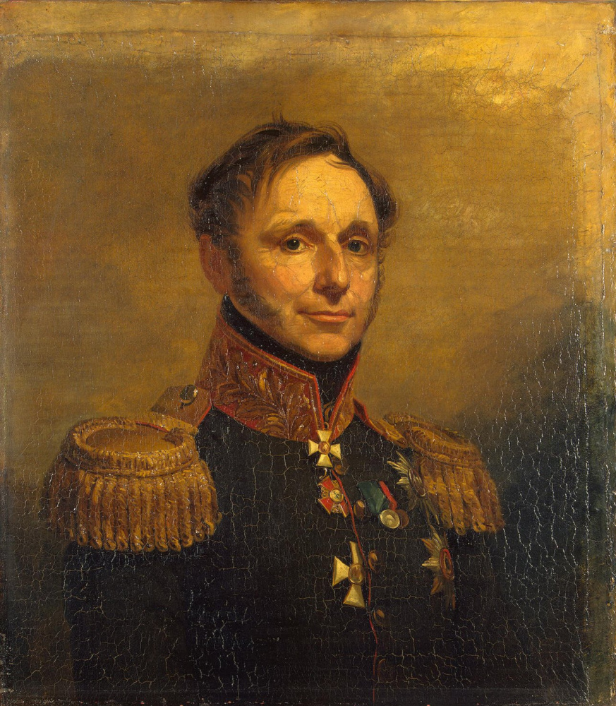 George Dow. Portrait Of Pyotr K. Essen