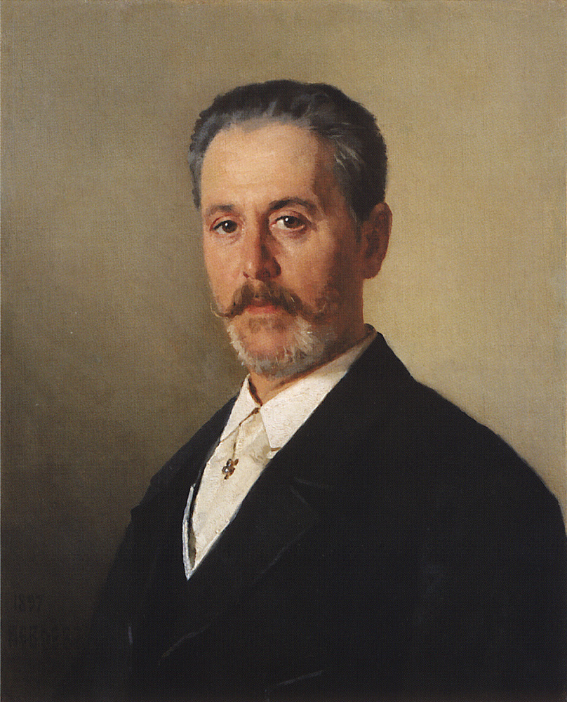 Nikolai Vasilyevich Nevrev. Portrait of J.F. Hartung. 1897