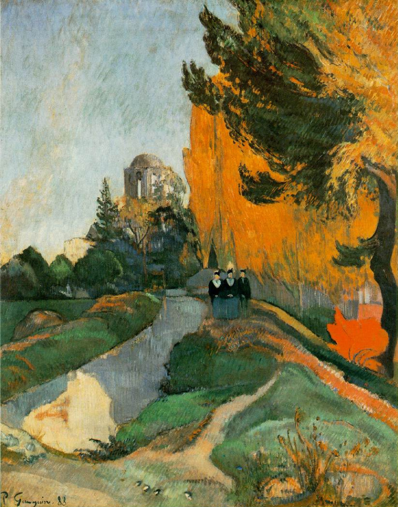 Paul Gauguin. Alican, Arles