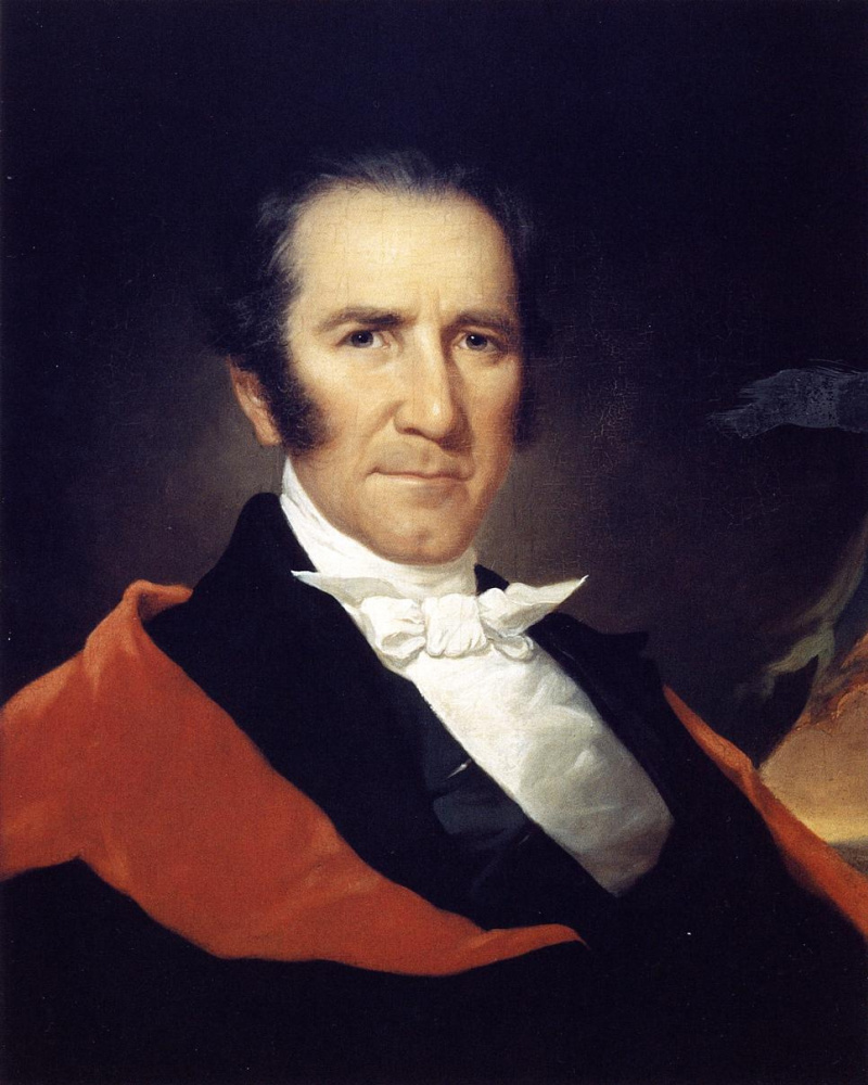 Martin Johnson Head. Portrait of General Samuel Huston