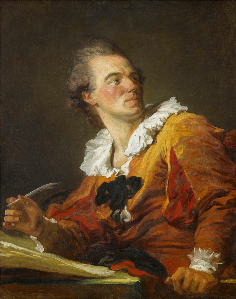 Jean-Honore Fragonard. Writer