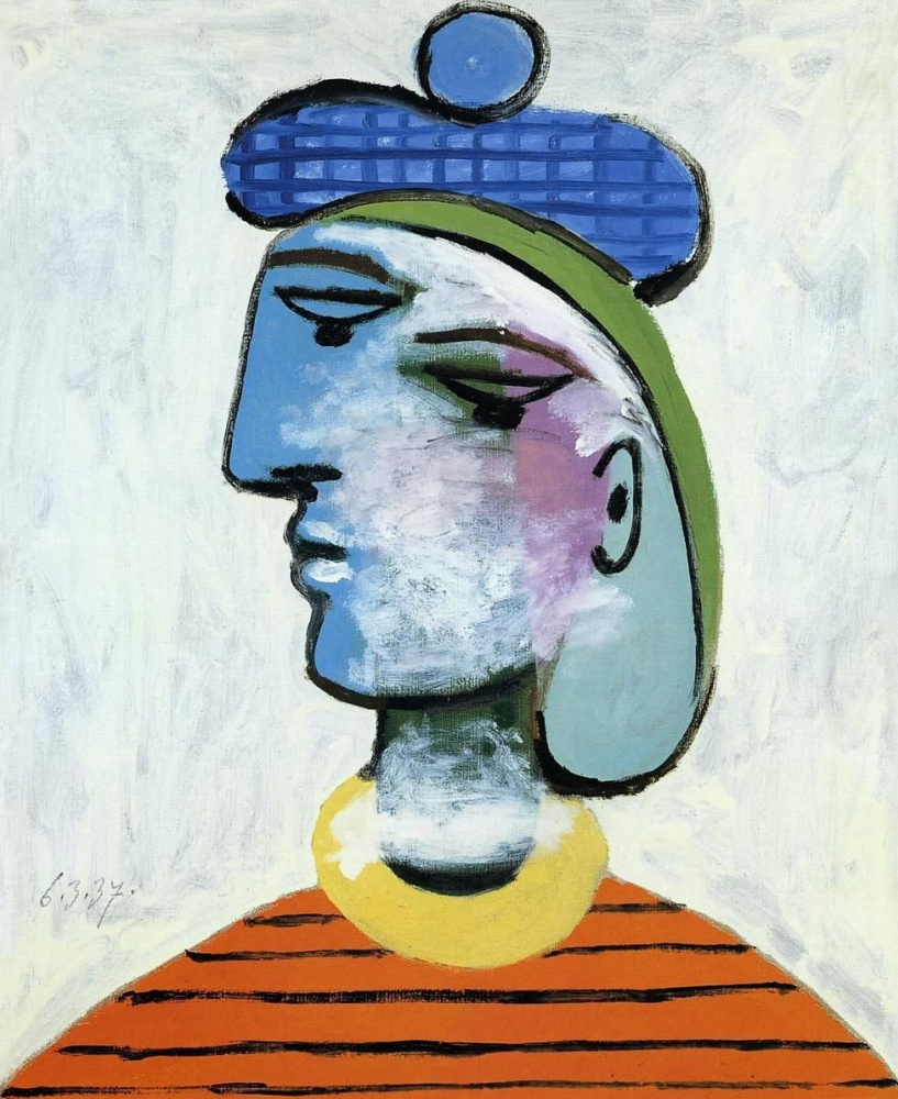 Pablo Picasso. Maria Teresa in berretto blu