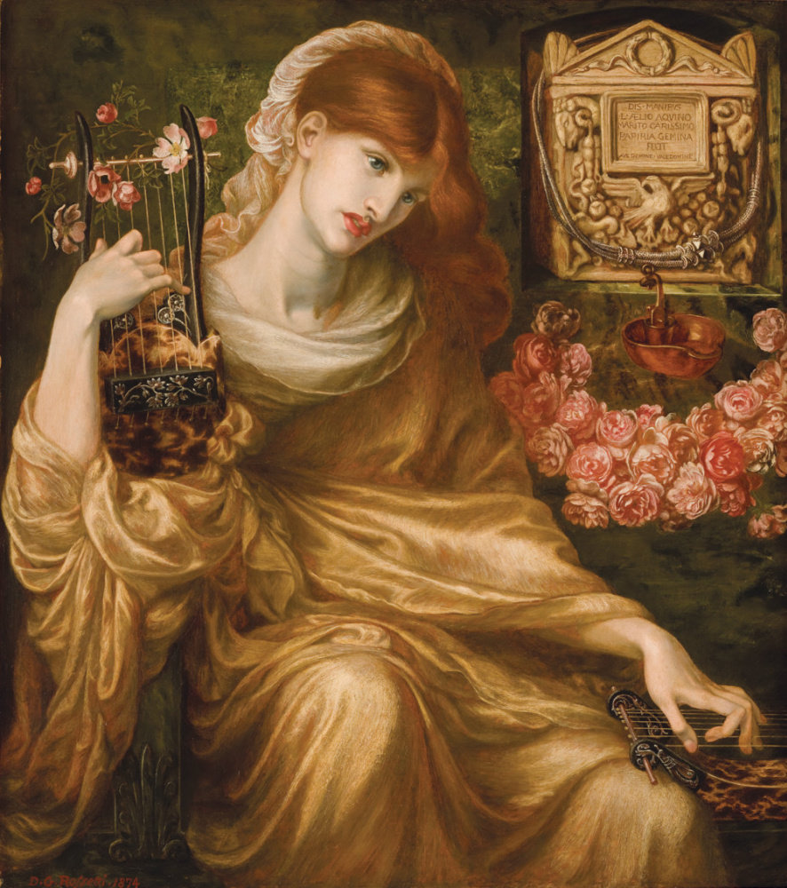 Dante Gabriel Rossetti. The Roman widow