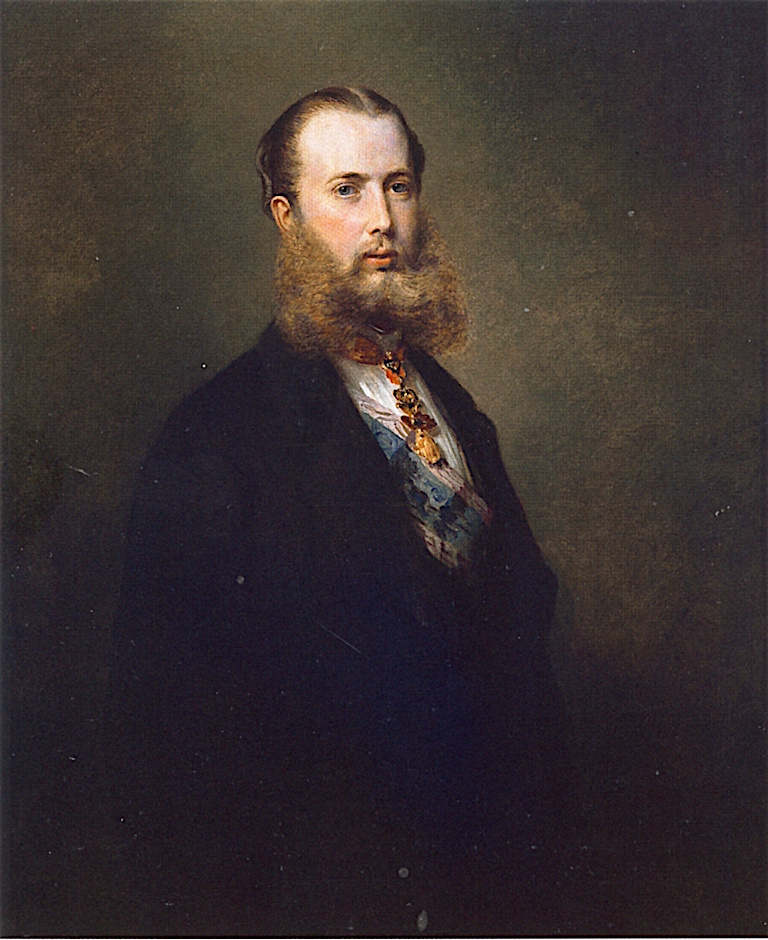 Franz Xaver Winterhalter. Maximiliano I, emperador de México