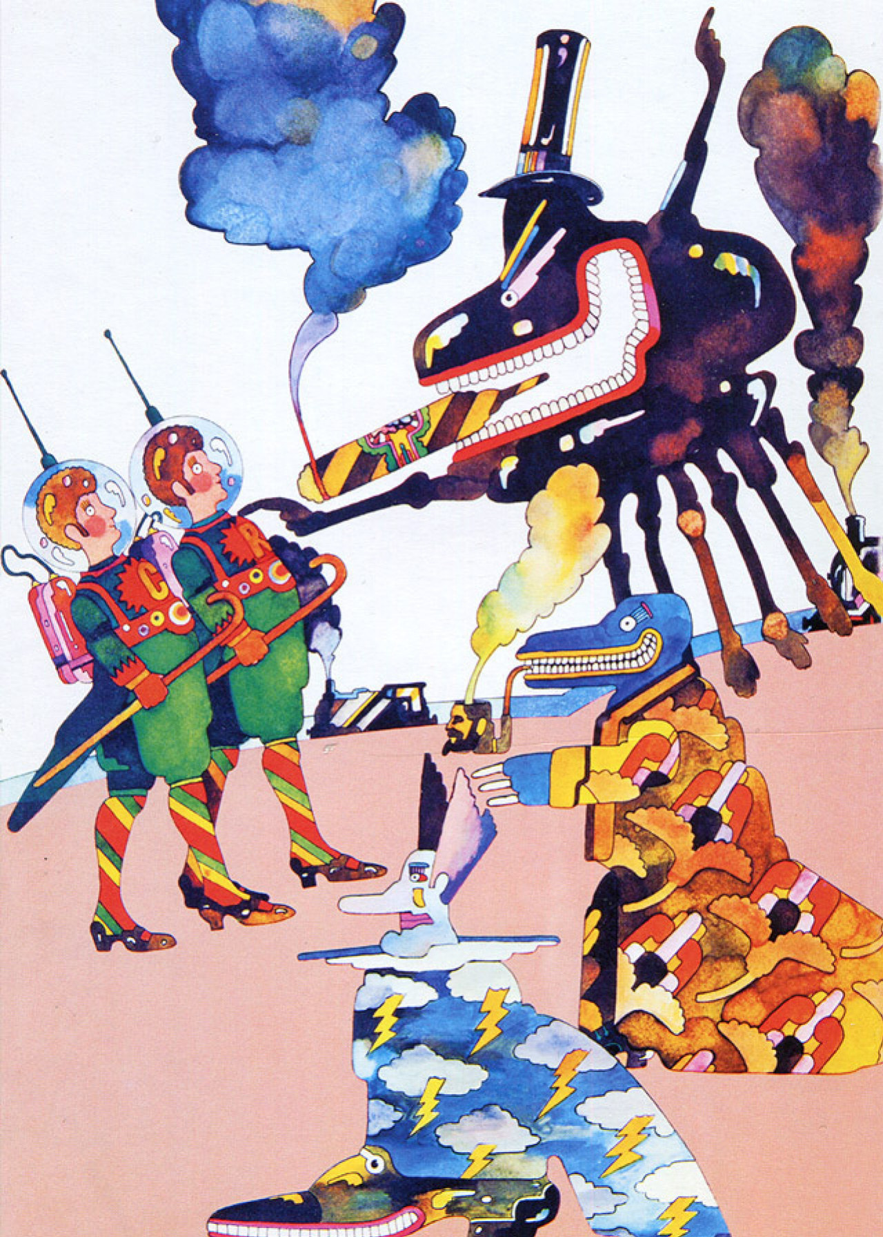 Plot 4, 1970 by Heinz Edelmann: History, Analysis & Facts | Arthive