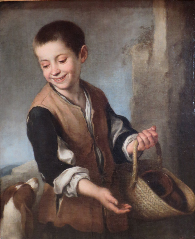 Boy with a dog