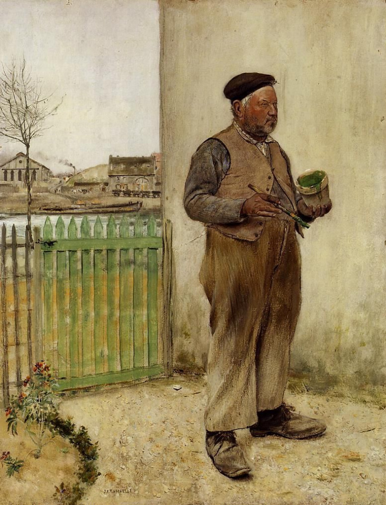 Jean-François Raffaelli. The man behind the painting of the fence