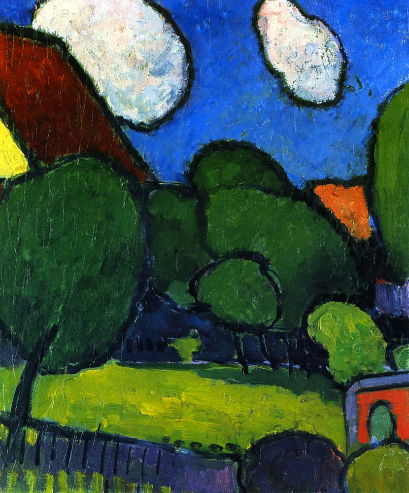 Alexej von Jawlensky. Big Clouds, Big Trees