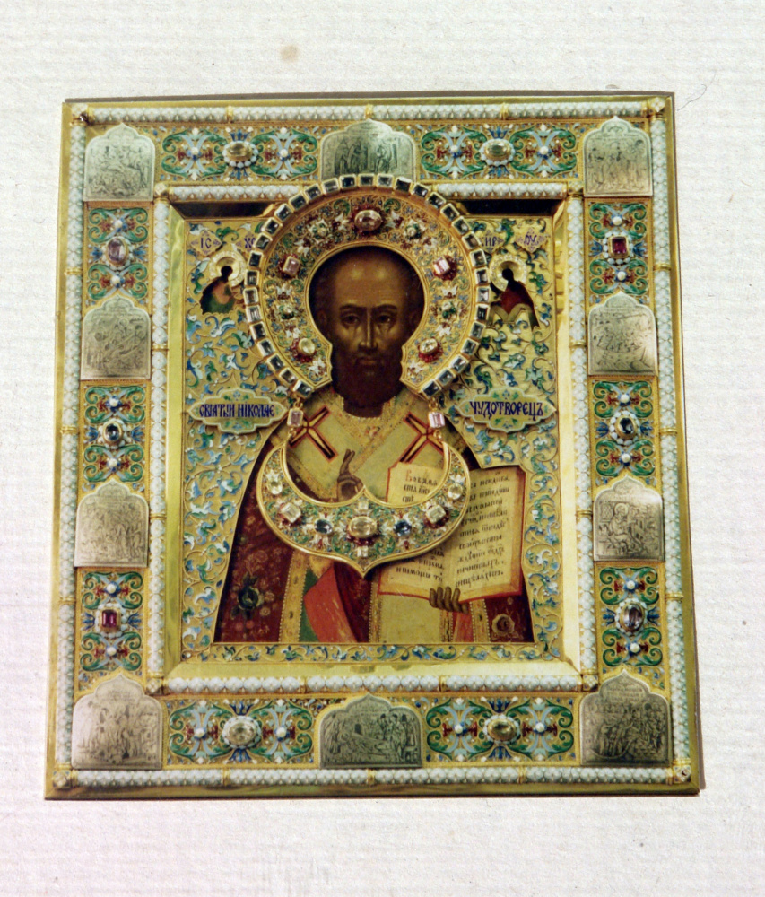Moscow Icon Painting Workshop. Icon of St. Nicholas