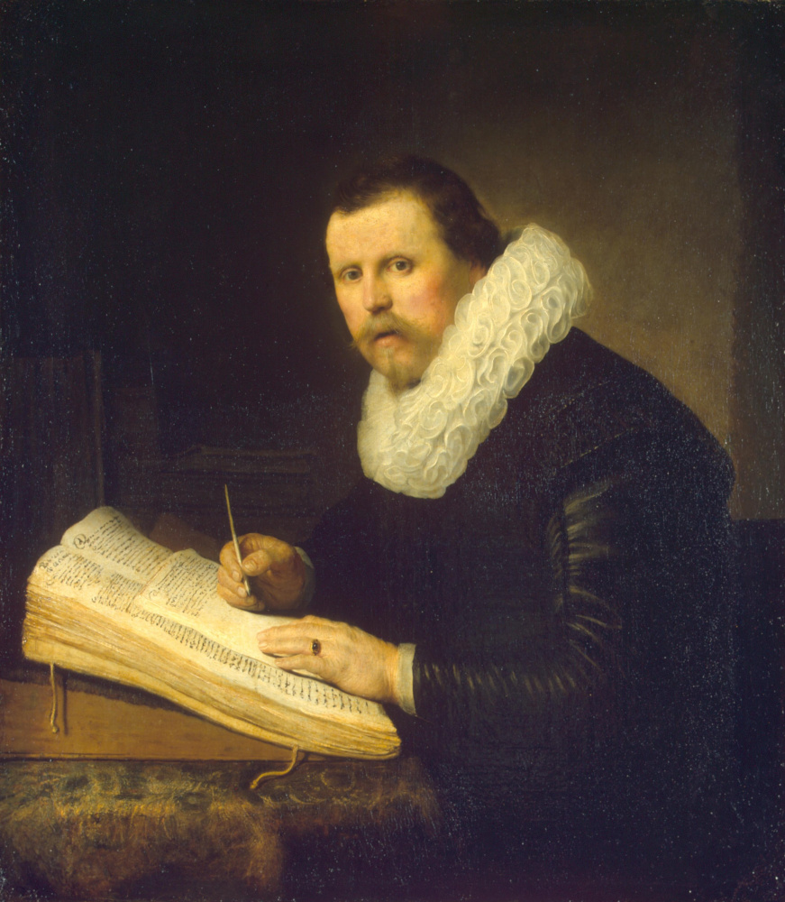 Rembrandt Harmenszoon van Rijn. Portrait of a scientist