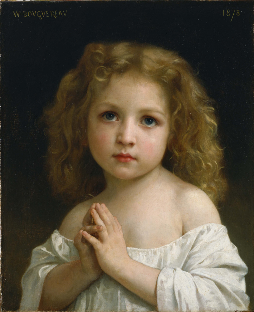 William-Adolphe Bouguereau. Baby girl