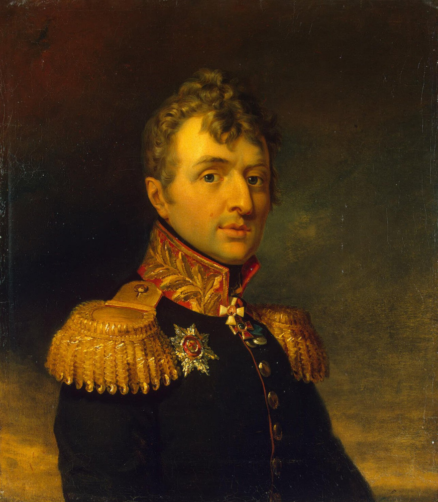 George Dow. Portrait of Ivan Vasilyevich Manteifel