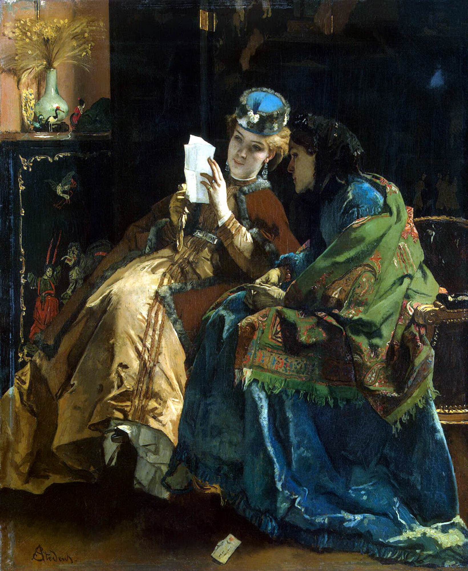 A nice letter by Alfred Stevens: History, Analysis & Facts | Arthive