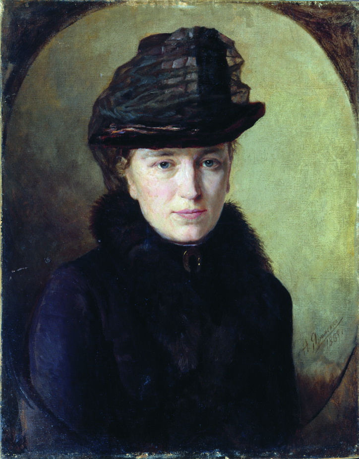 Nikolay Aleksandrovich Yaroshenko. Portrait de femme 1880