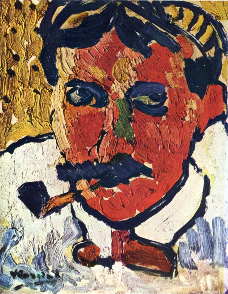 Maurice de Vlaminck. Portrait Of Derain