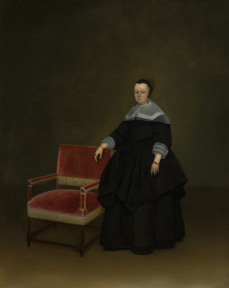 Gerard Terborch (ter Borch). Portrait of Margaret van Huxbergen