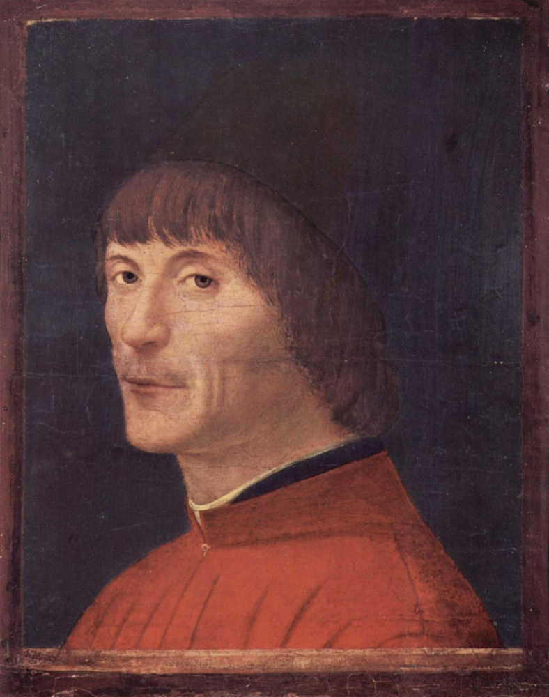 Antonello da Messina. Portrait of a man