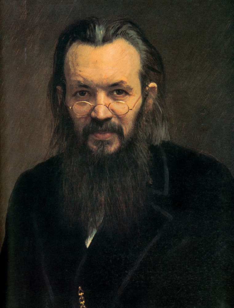 Ivan Nikolayevich Kramskoy. Portrait of a publisher and journalist Alexey Sergeevicha suvorina. Fragment