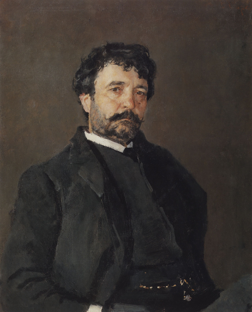 Valentin Aleksandrovich Serov. Portrait of Italian singer Angelo mazini