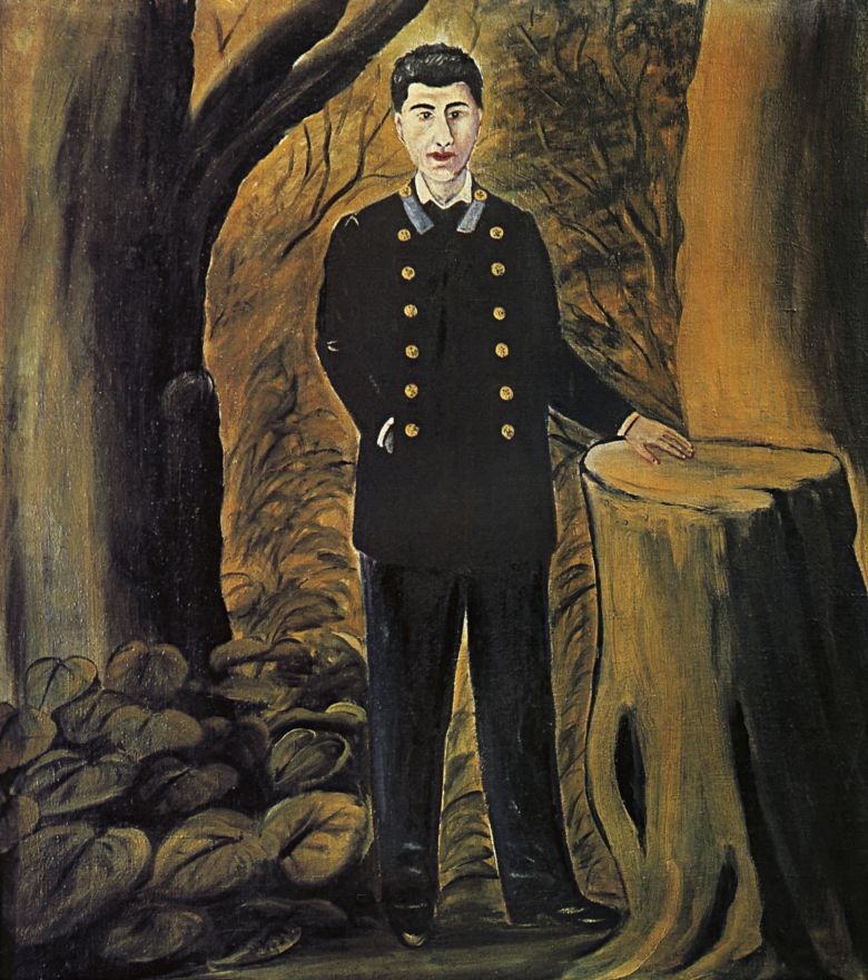 Niko Pirosmani (Pirosmanashvili). Portrait Of Ilya Zdanevich