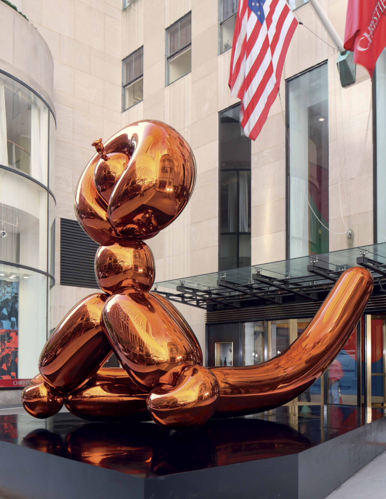 Jeff Koons. Balloon Monkey (Orange)