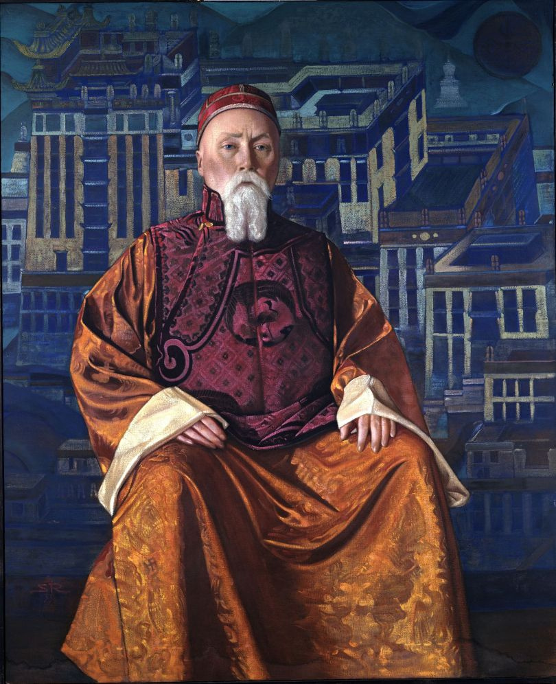 Svyatoslav Nikolaevich Roerich. Portrait of Nicholas Roerich in a Tibetan costume