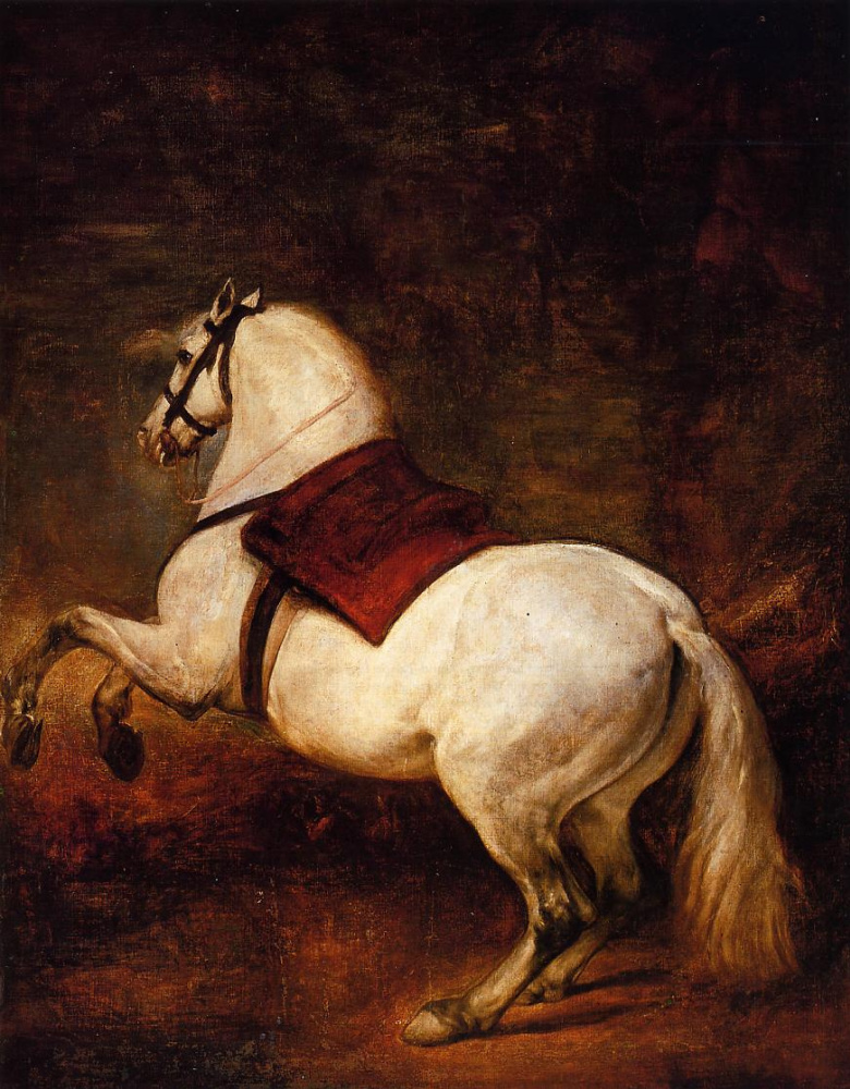 Diego Velazquez. White horse