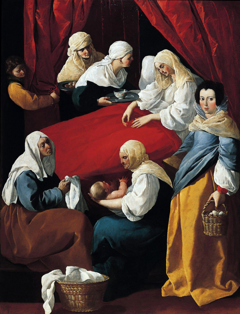 Francisco de Zurbaran. The Nativity Of The Virgin